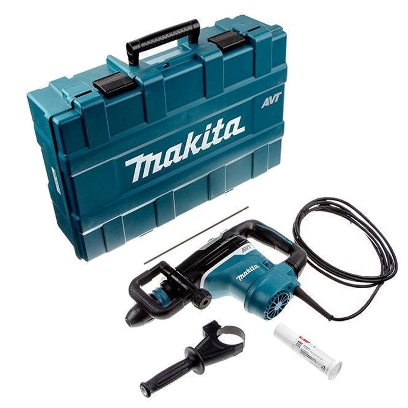 Профессиональный перфоратор Makita HR4013C (тип патрона SDS-Max, вес 6.8 кг, вертикальное расположение двигателя)