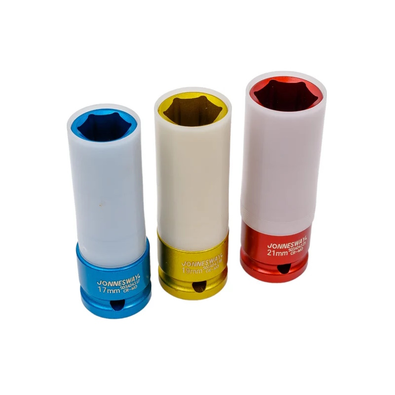 Комплект головок Jonnesway S03AD4303S, торцевых, ударных, глубоких, 1/2"DR, 3шт  в Вологде