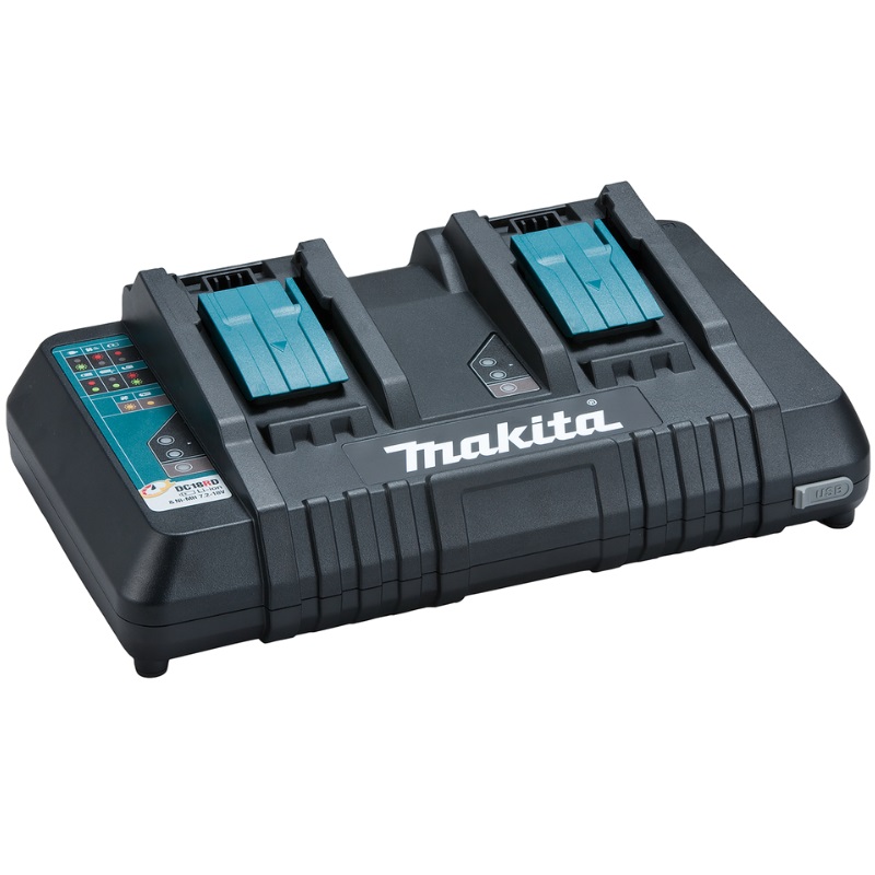 Пила цепная аккумуляторная 36 В Makita DUC353Z (без АКБ и ЗУ) + Makita 191L75-3 Набор (ЗУ DC18RD + Аккумуляторы BL1850B - 2 шт.) в Твери