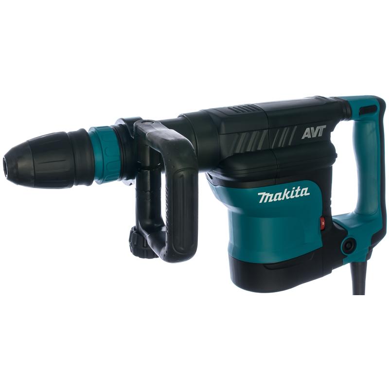 Отбойный молоток Makita HM1111C (число ударов/мин 2650, номинальная мощность 1300 вт, вес 8 кг, кейс, смазка) в Твери
