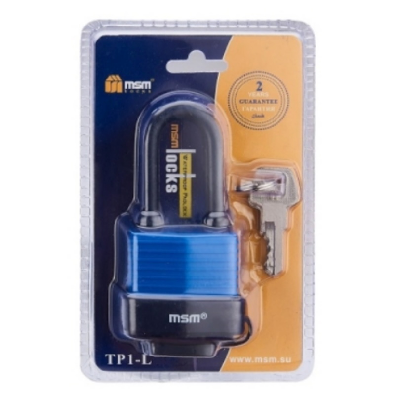 Навесной замок MSM TP1-L50 г976 влагозащищенный 459₽