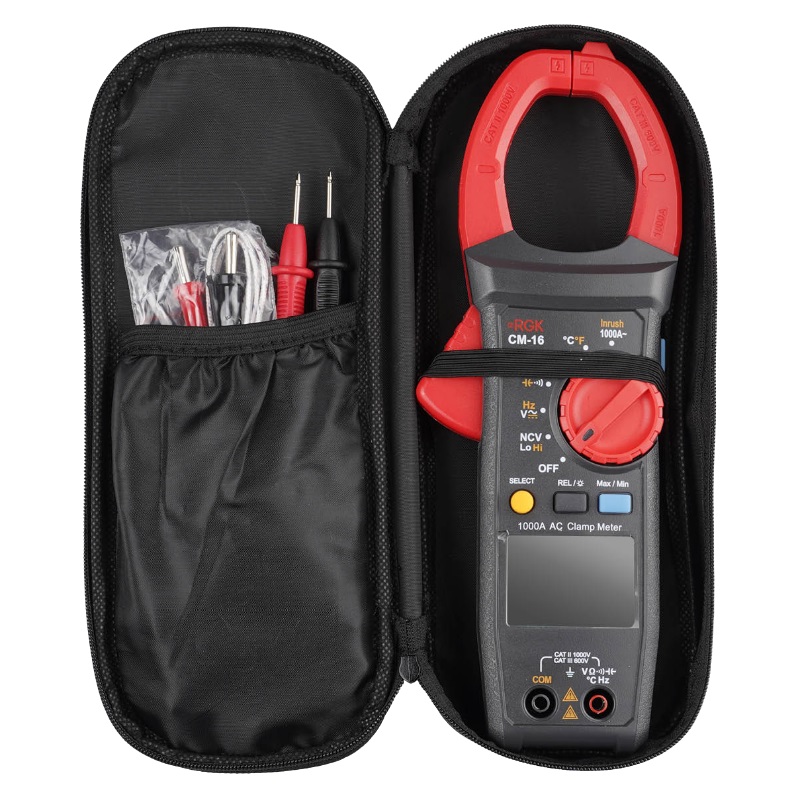 Клещи токоизмерительные RGK CM-16 755122 (постоянный и переменный ток; емкость, сопротивление) в Муроме