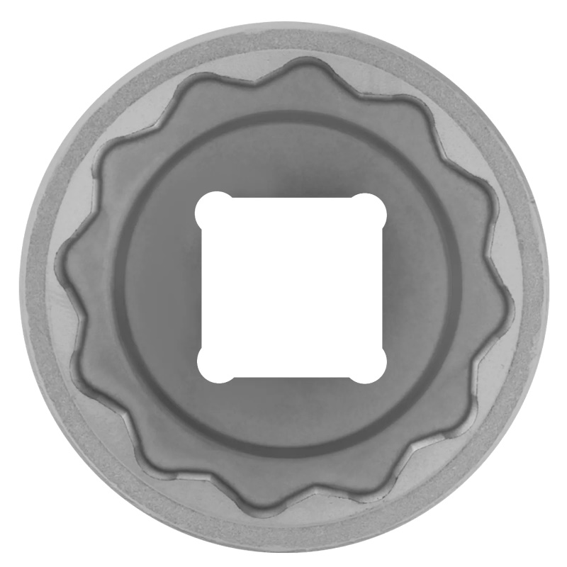 Головка торцевая Stels 13673, 30 мм, 12-гранная, CrV, под квадрат 1/2", хромированная в Муроме