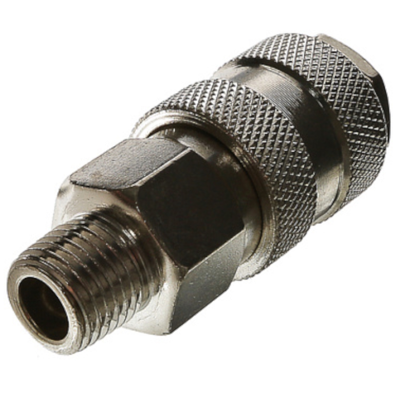 Пневмофитинг Sturm AF1731-RF-14M, рапид (мама) на наружнюю резьбу (папа) в Нижнем Новгороде