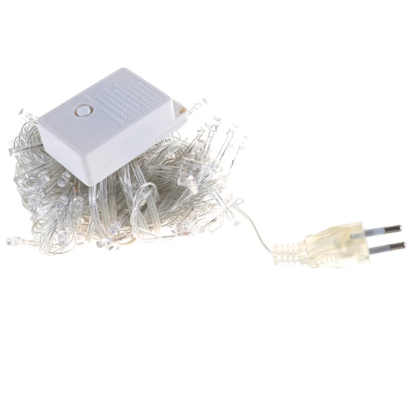 Гирлянда светодиодная Navigator NGF-S01-100CW-10-11.5m-230-C8-TR-IP20 14025 1241501 в Переславле