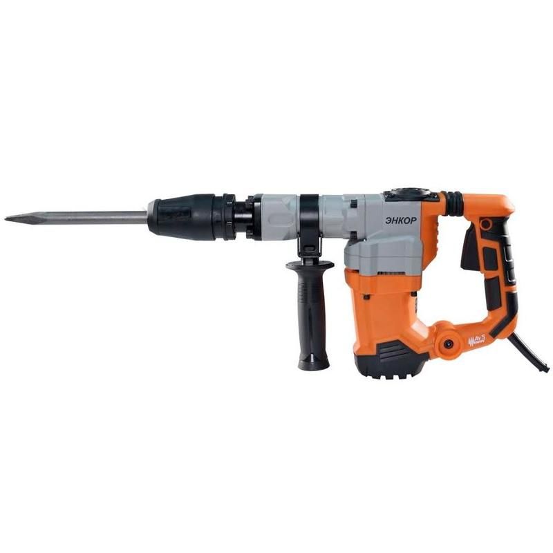 Молоток отбойный Энкор МЭ-1200 50128 (электрический, SDS-max, энергия 20 дж, частота 3750 ударов/мин) в Твери