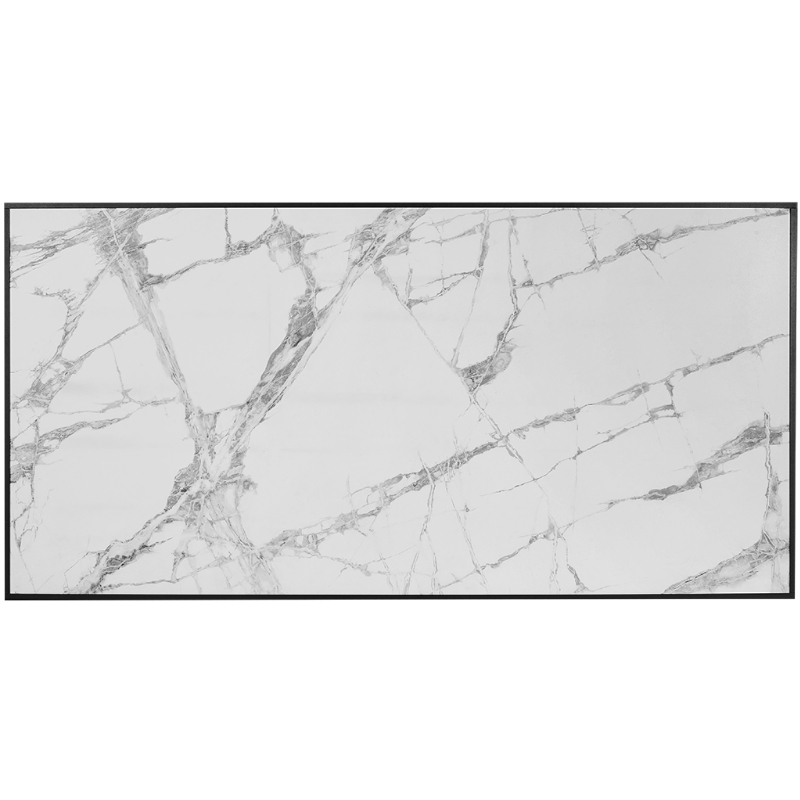 Отопительная панель Stout WHITE STONE SCT SCT-00WB-012060, 120*60, белый гранит / черный корпус в Коврове