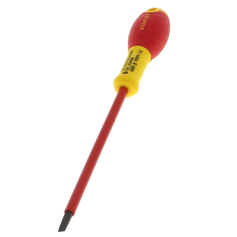 Диэлектрическая отвертка Stanley FatMax 0-65-413 (прямой шлиц, 5.5x150 мм) в Твери