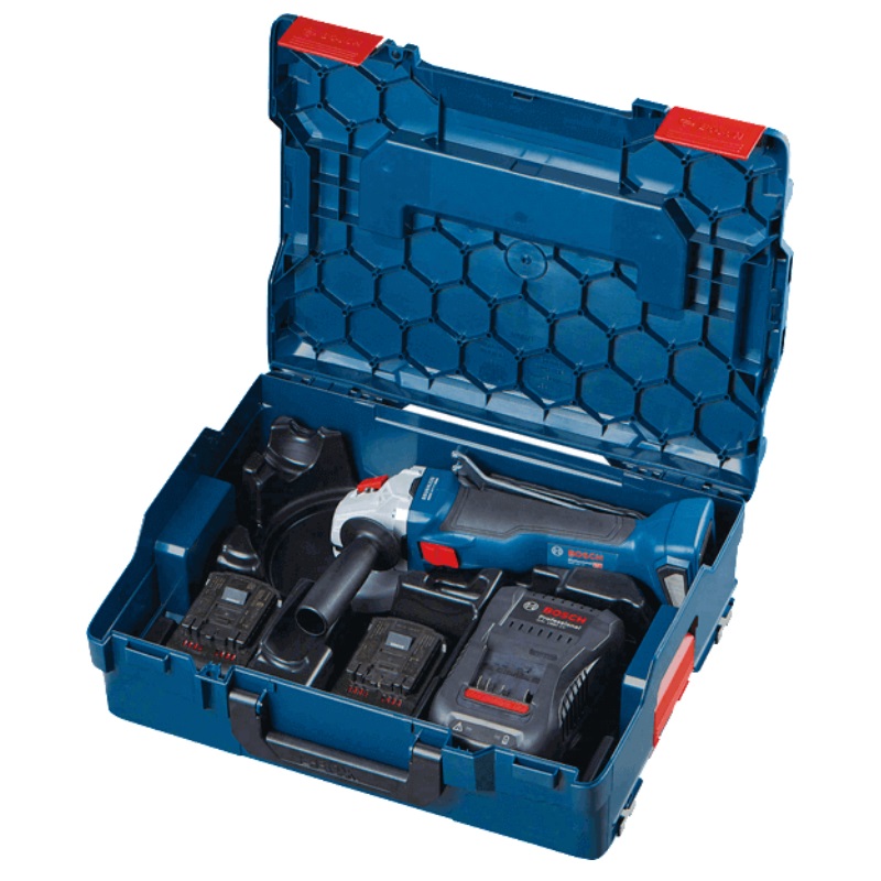 Угловая шлифмашина (болгарка) аккумуляторная Bosch GWS 18V-10 0.601.9J4.004, 125 мм, 18 В в Вологде