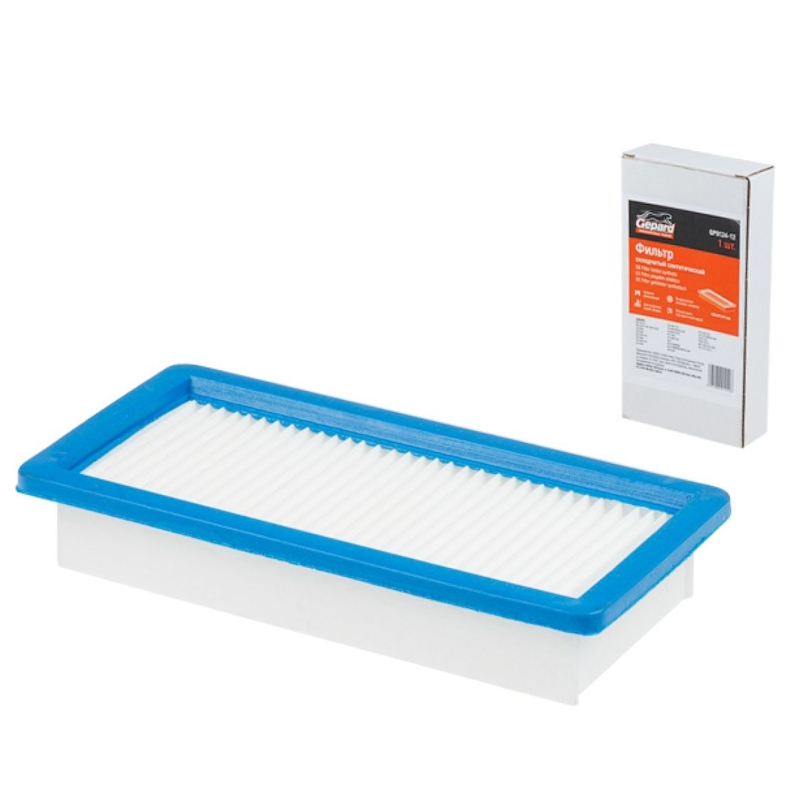 Фильтр Gepard GP9124-12 для пылесоса KARCHER BR 4522DS 5200-580066000WD 5800 синтетич улучш Фильтрации 1109₽