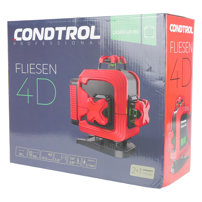 Лазерный нивелир Condtrol Fliesen 4D 1-002-002 в Костроме