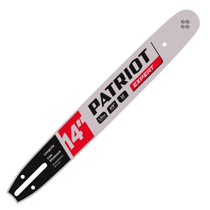 Шина Patriot Expert PE140SPEA041 867181452, 14", 3/8, 1.3 мм, 52 звеньев в Александрове