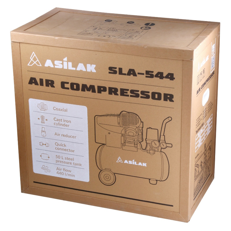 Компрессор ASILAK SLA-544 AS2840-2, коаксиальный во Владимире