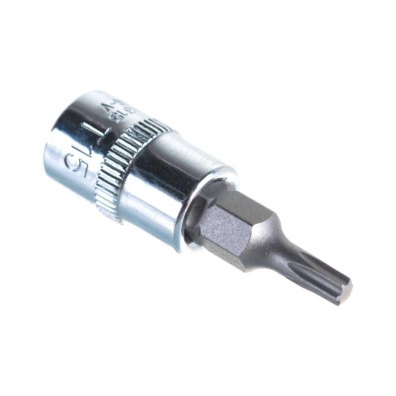 Насадка торцевая Ombra 1/4"DR с вставкой-битой TORX, T15 114315 во Владимире