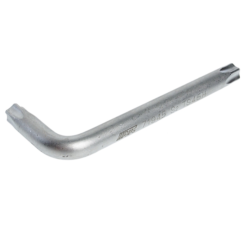 Ключ TORX Г-образный JTC JTC-71945 5-гранный TS45H длина 82мм 58₽