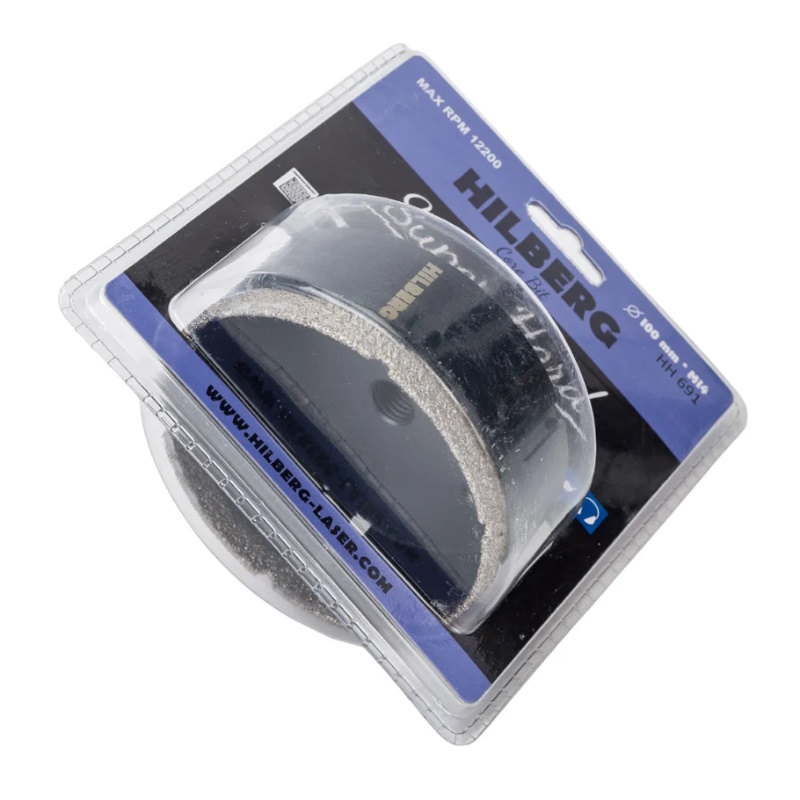 Коронка алмазная Hilberg Super Hard HH691, 100 мм, M14 в Коврове
