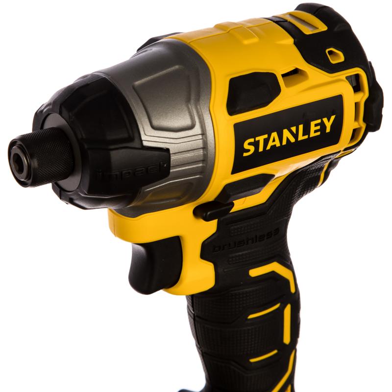 Аккумуляторный винтоверт Stanley SBI201D2K-RU (2 аккумулятора, напряжение 18v, вес 1.3 кг) в Туле