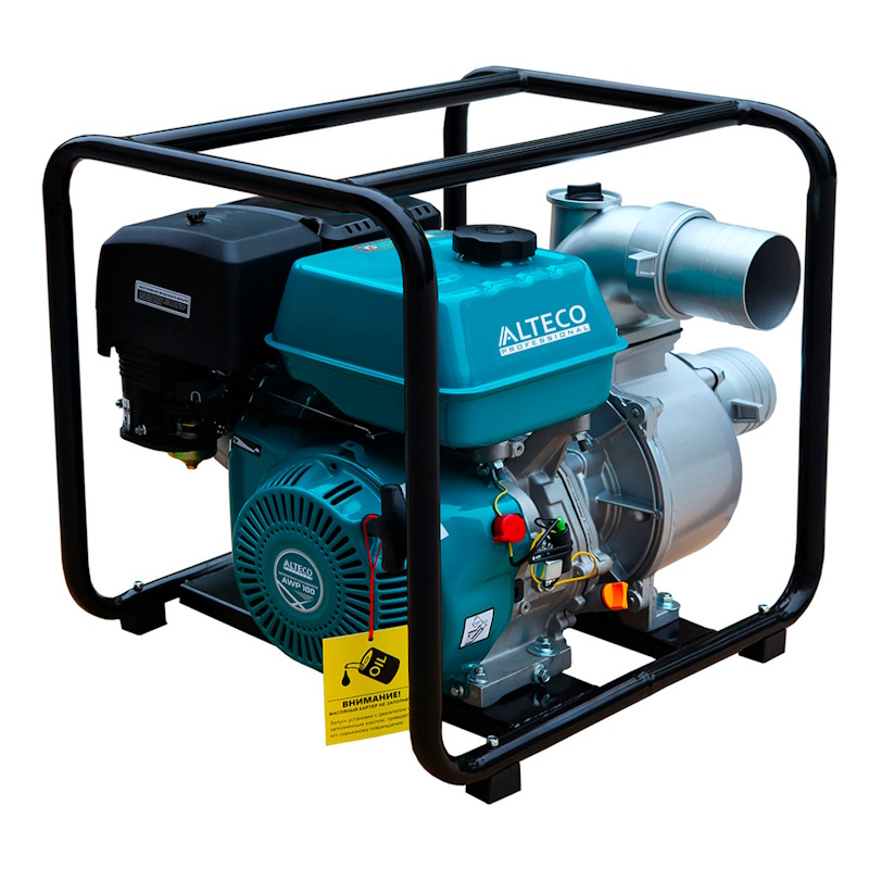 Мотопомпа бензиновая Alteco AWP100 Professional 13520