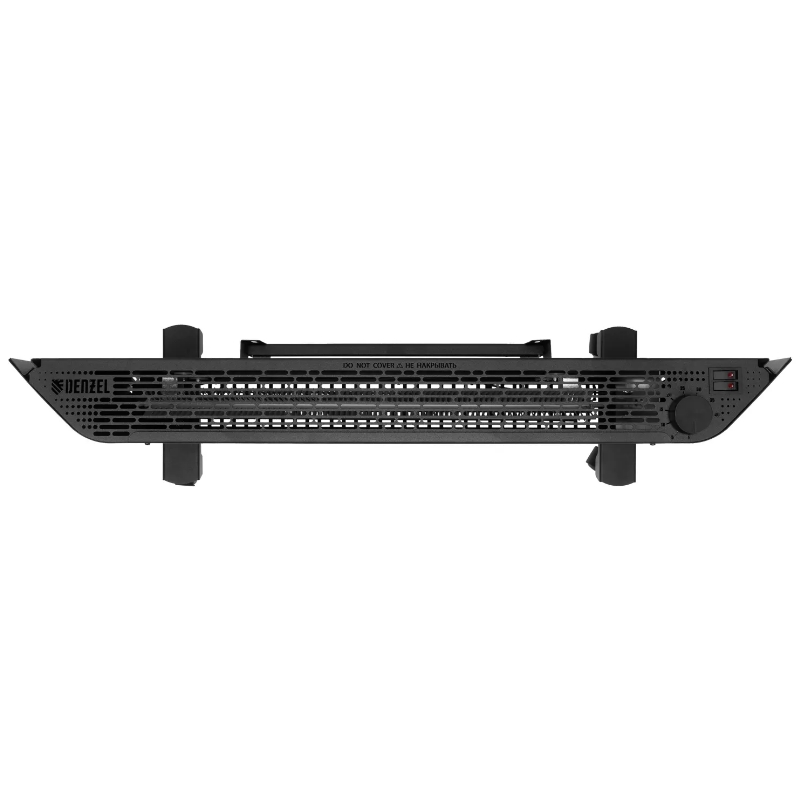Конвектор электрический Denzel XCE-2000B 98129, 230 В, 2000 Вт, черный, сушилка, колеса, Х-элемент в Туле