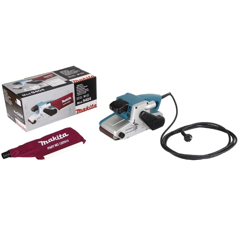 Шлифмашина ленточная Makita 9404 (сетевая, скорость ленты 440 м/мин, электронная регулировка) в Коврове