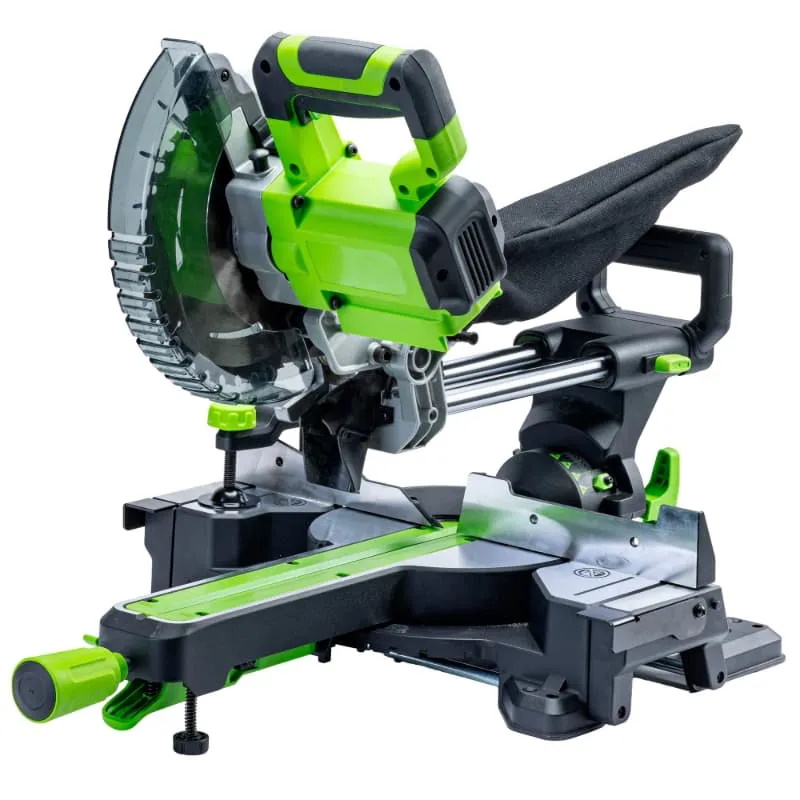 Торцовочная пила Greenworks GD24MS216 1501707UH, 24V, б/щ, 4800 об/мин, 216x30 мм, рез 65х310 мм, с 1хАКБ 8Ач и ЗУ в Угличе