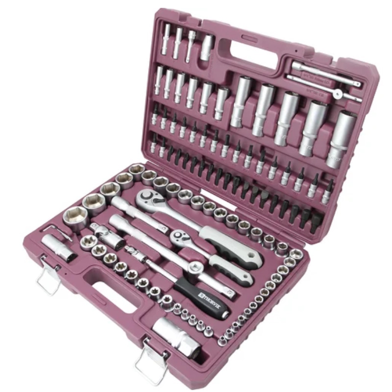 Набор инструмента универсальный Thorvik TS108 054012, 1/4", 1/2"DR, 108 предметов в Переславле