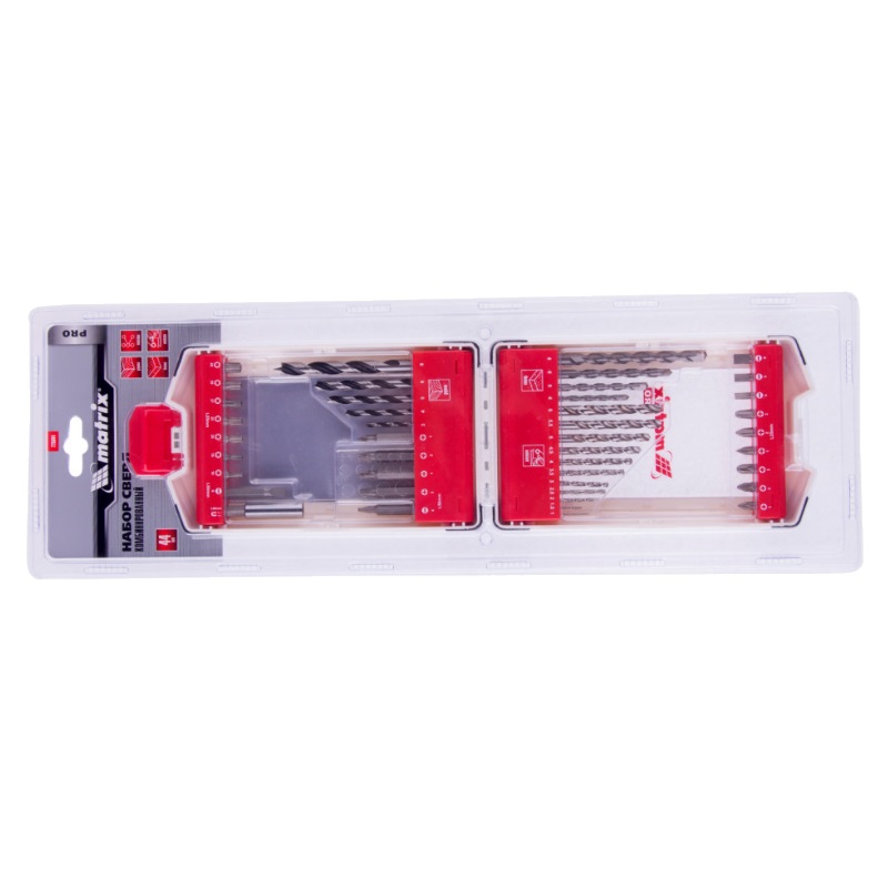 Набор сверл Matrix Pro 725644 (44 предмета) в Муроме