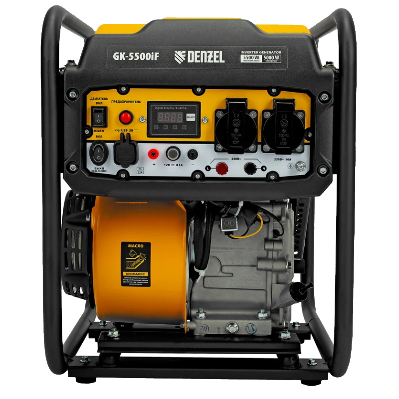 Инверторный генератор Denzel GK-5500iF, 94709 в Переславле