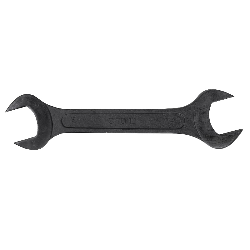 Ключ гаечный рожковый Sitomo 117686 двусторонний 75х80 мм оксидирование 17957₽