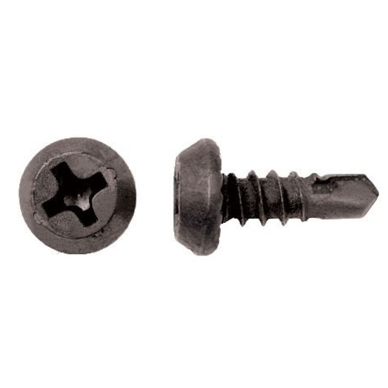 Саморез Starfix SMP1-83827-250, 3.5х9.5 мм для лист. металла, фосфат, со сверлом (250 шт в пласт. конт.)