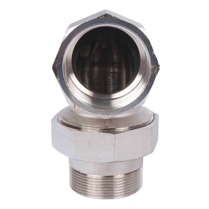 Американка угловая Stout SFT-0057-000002 ВН, 2", уплотнение под гайкой o-ring кольцо, никелированное в Иваново