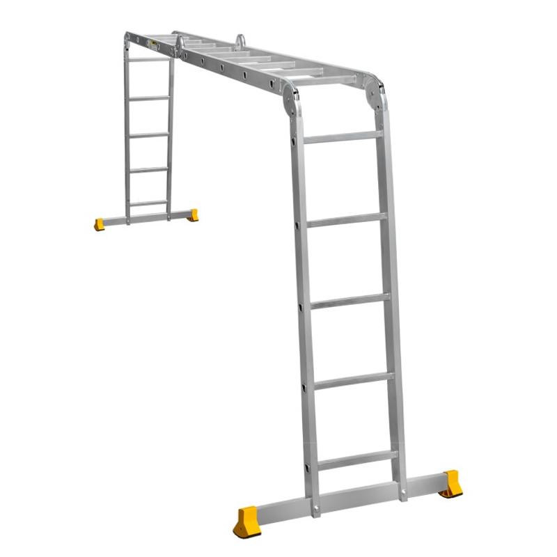 Лестница Алюмет Т455, высота 6,89м