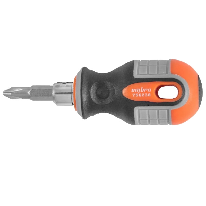 Отвертка стержневая двусторонняя Ombra Round Grip 055773 756238, РН2, SL6x38 мм в Коврове