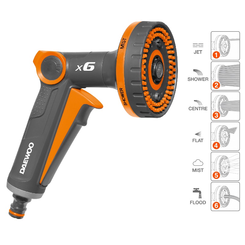Пистолет-распылитель Spray Gun x6 Daewoo DWG 3030 в Ярославле