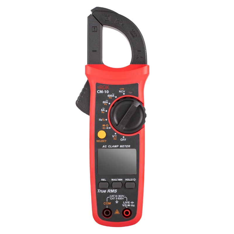 Клещи токоизмерительные RGK CM-10 776417 (переменный ток, емкость, сопротивление) во Владимире