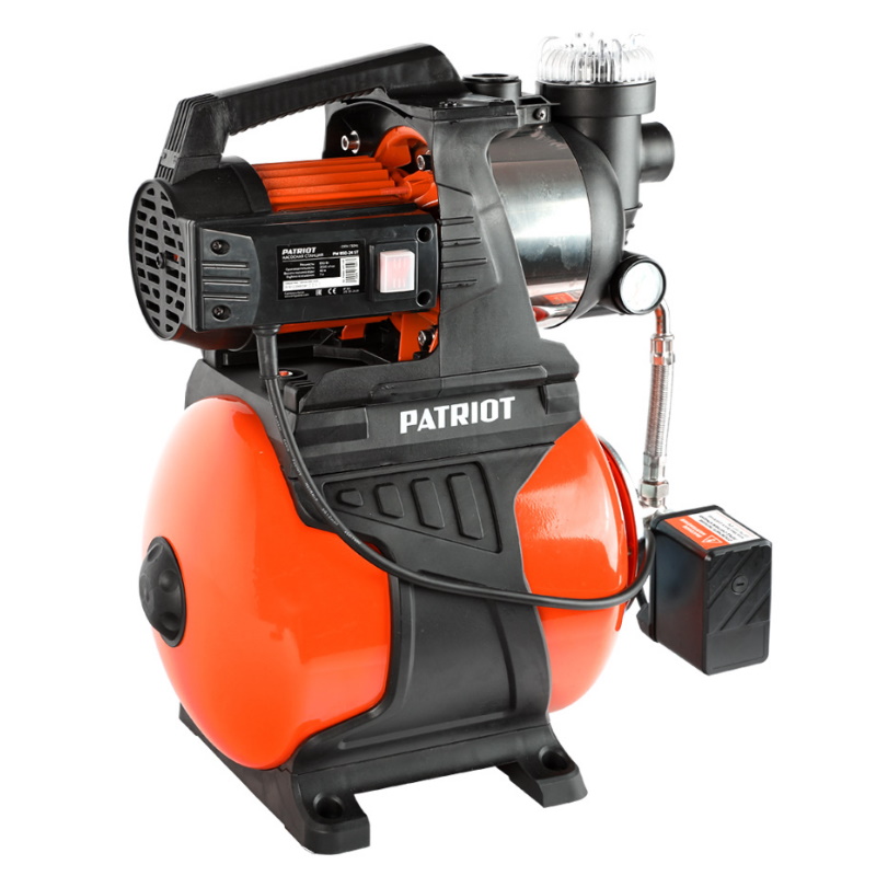 Насосная станция Patriot PW 850-24 ST 315302628, насосная часть - пластик / нержавеющая сталь, мощность: 850 Вт в Костроме
