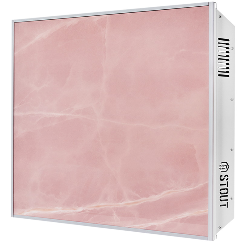 Отопительная панель Stout ROSE STONE SCT SCT-00RG-006060, 60*60, розовый гранит/серый корпус в Коврове