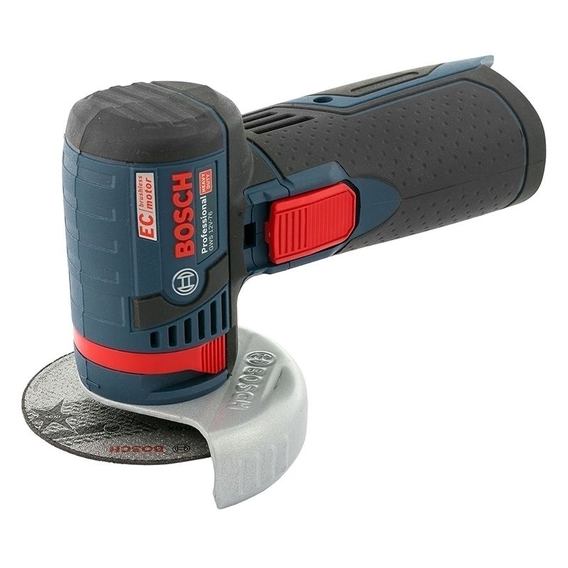 Угловая шлифмашина (болгарка) аккумуляторная Bosch GWS 12V-76 0.601.9F2.00B, 76 мм, 12 В, в кейсе в Угличе