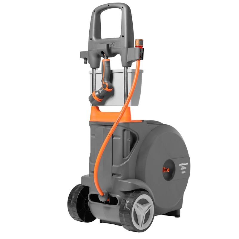 Тележка Daewoo Smart Cart DWR 4040, со шлангом 1/2", 40 м, набором для полива в Муроме
