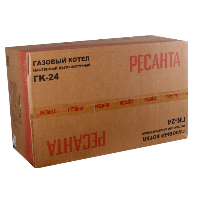 Газовый котел Ресанта ГК-24 74/9/4, двухконтурный, 24 кВт, настенный в Ярославле