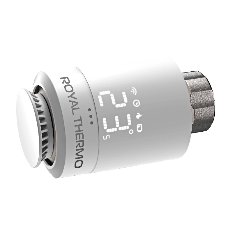Термостат радиаторный электронный Royal Thermo Smart Heat, белый, НС-1303165 в Туле