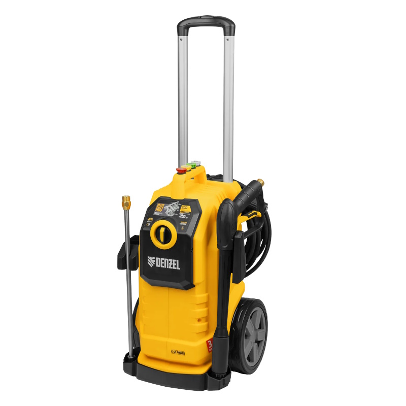 Мойка высокого давления Denzel K 50 Power 58271, 150 бар, 2100 Вт, 600 л/ч, асинхронный двигатель в Угличе