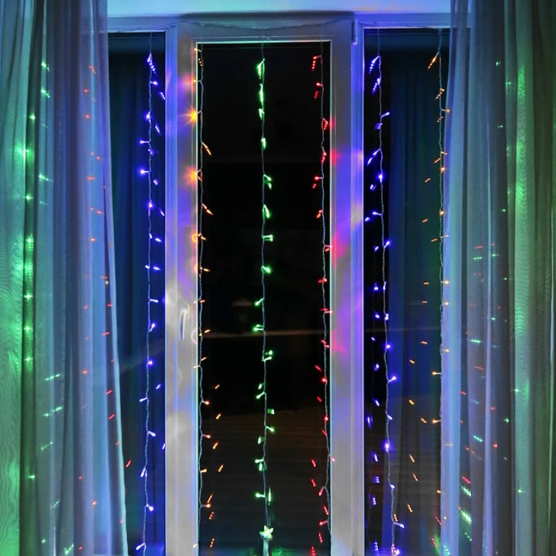 Гирлянда светодиодная Neon-Night "Светодиодный Дождь" 235-069 1250934 , 2х3м,  240LED, мульти  в Кинешме