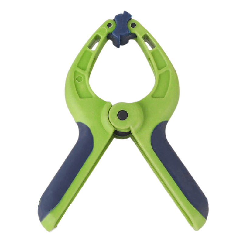 Струбцина клещеобразная Сибртех 1-14 пластиковый корпус двухкомпонентные рукоятки усиленная пружина 33 мм 20782 82₽