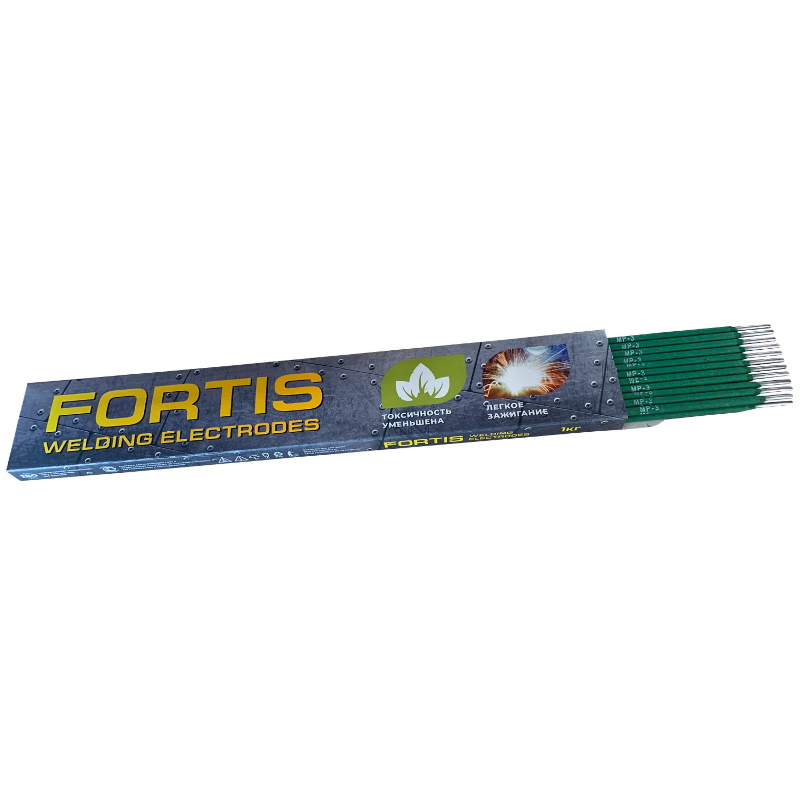 Электроды сварочные МР-3 Fortis 4673WE2016 (3 мм, 1 кг) в Вологде
