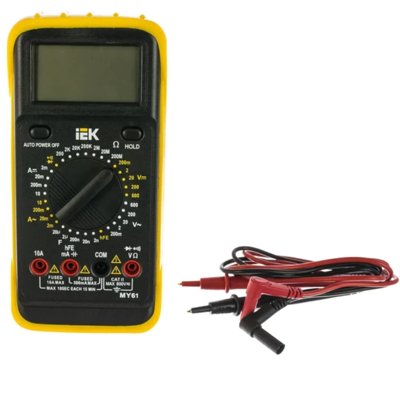 Мультиметр цифровой IEK PROFESSIONAL MY61 TMD-5S-061 в Ярославле