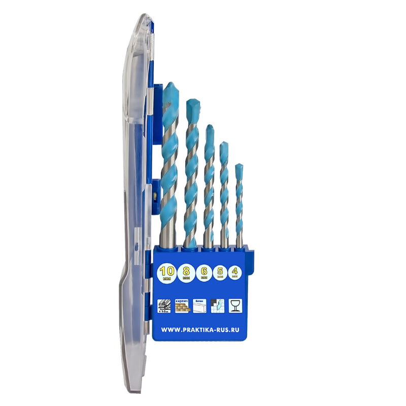 Набор сверл универсальных Практика Эксперт 640-339, 5 шт