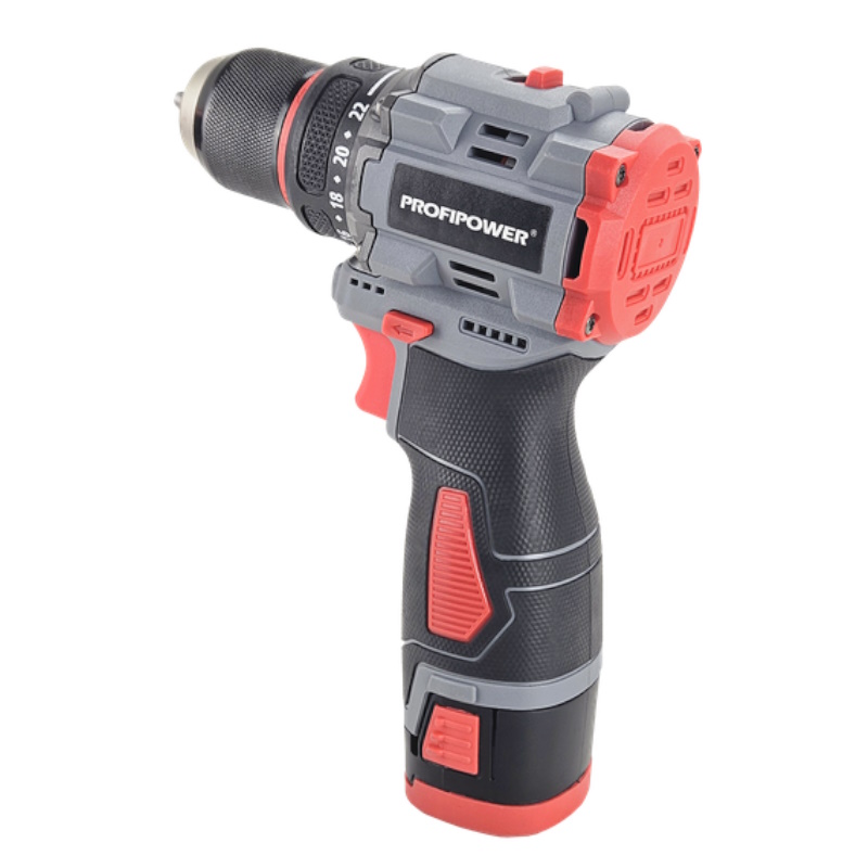 Шуруповерт аккумуляторный бесщеточный ProfiPower BL-161 E0210, 16В,40Нм,Li-ion 2шт,2.0Ач,2 скорости,0.8-10мм,З/У,в кейсе в Костроме
