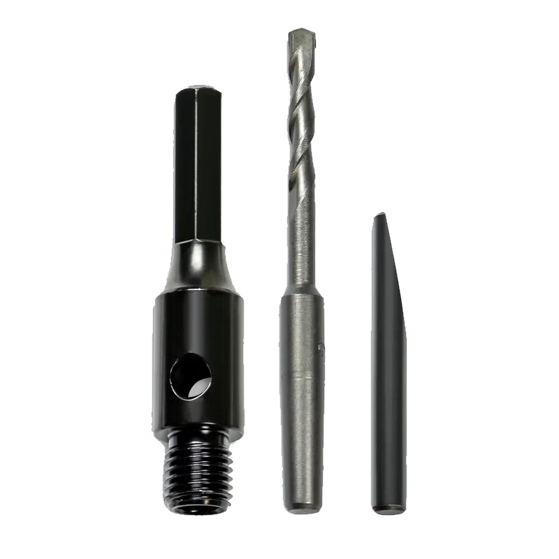 Адаптер HEX для алмазных коронок М16 Metallica Optima 902301, 160 мм, с сверлом