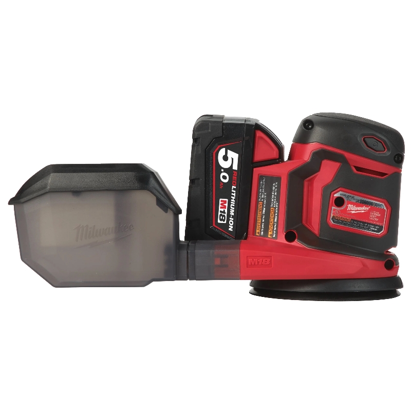 Аккумуляторная эксцентриковая шлифмашина Milwaukee M18 BOS125-502B 4933464229 в Муроме